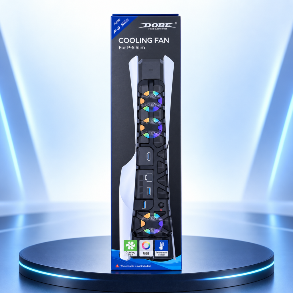 فن خنک‌کننده RGB دوبی برای PS5 Slim